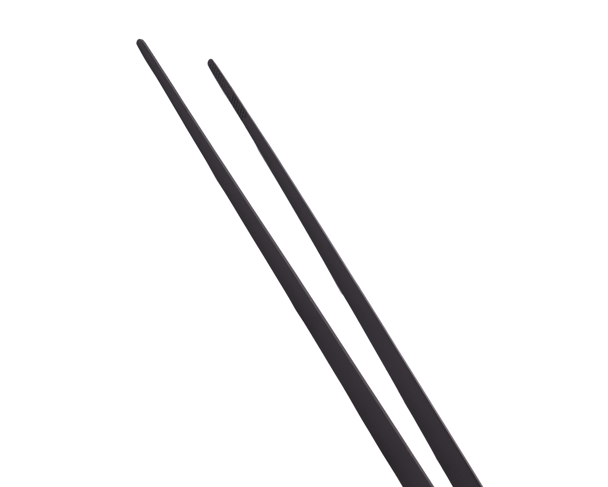 Schwarze Scheibenwischerblätter, 2 Stück